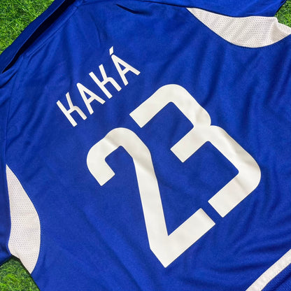 Kaka Leite Brazil 2002 World Cup Away – for – | KinderTrikot | Enfant Kids Football Jersey