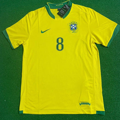 Kaka Leite Brazil 2006 World Cup Football Jersey Kit