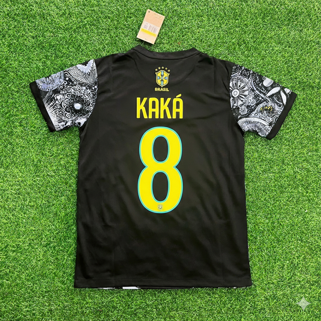 Kaká Brazil Iconic Retro Football Jersey