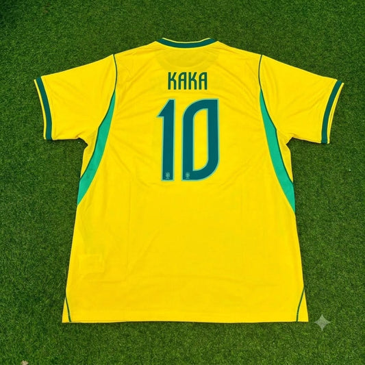 Kaka Leite Brazil Commemorative Special Retro Football Jersey