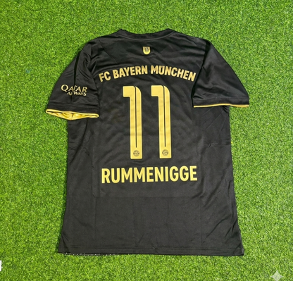 Karl-Heinz Rummenigge Bayern Munich Away Football Jersey Kit