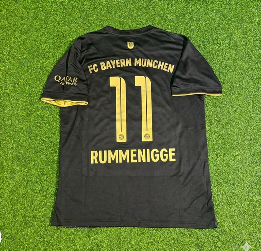 Karl-Heinz Rummenigge Bayern Munich Away Football Jersey Kit