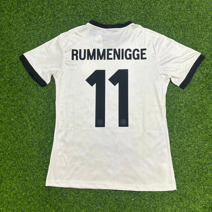Karl-Heinz Rummenigge Germany 125 Year Special White Football Jersey Kit