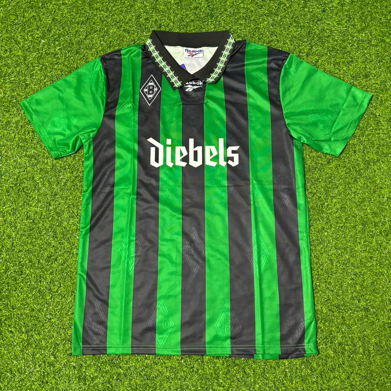 Karlheinz Pflipsen #7 Borussia Mönchengladbach 1995 1996 Retro Football Jersey