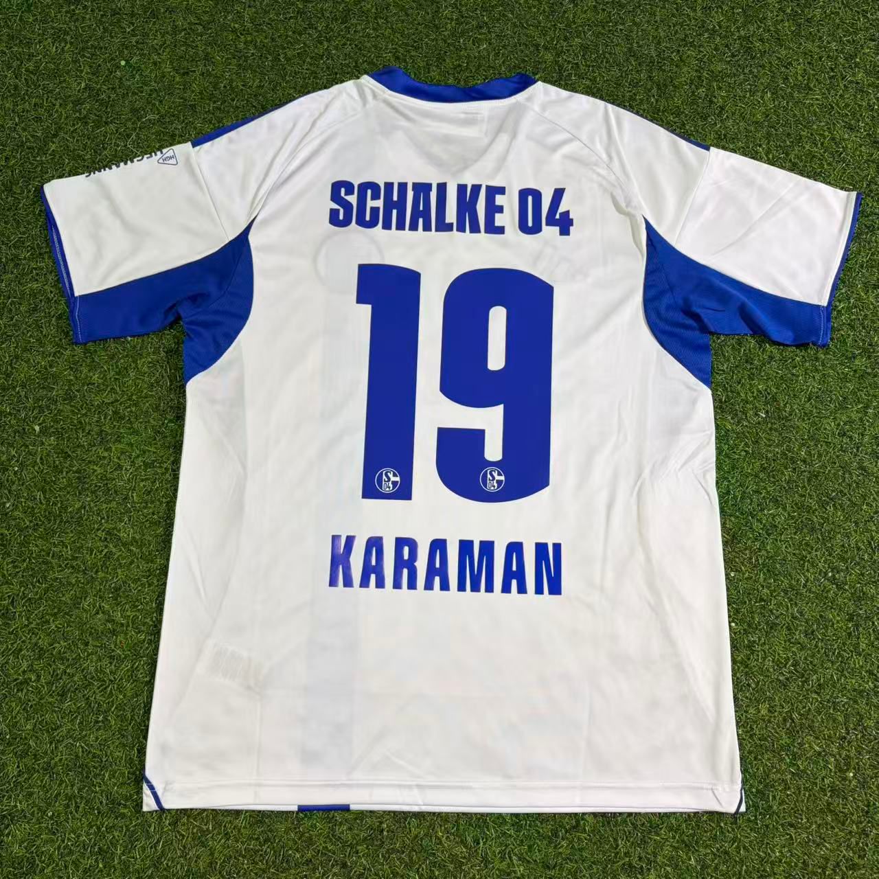 Kenan Karaman 19 Schalke 04 White Football Jersey