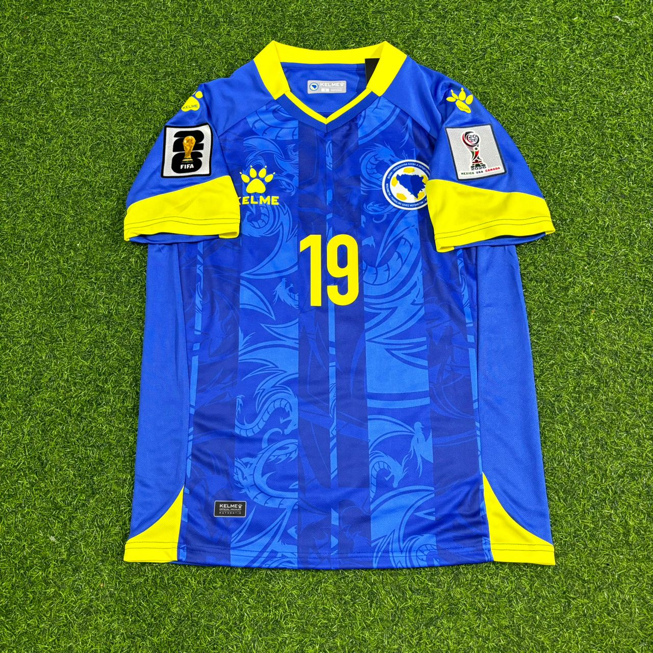 Bosnia and Herzegovina World Cup 2026 Kerim Alajbegović Home Football Jersey