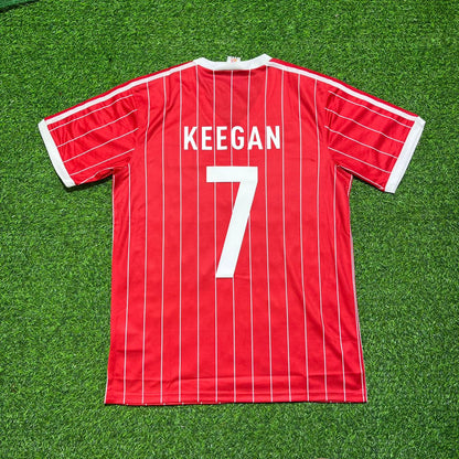 Kevin Keegan Hamburger SV Rotes Heimtrikot Retro Fußballtrikot Jersey