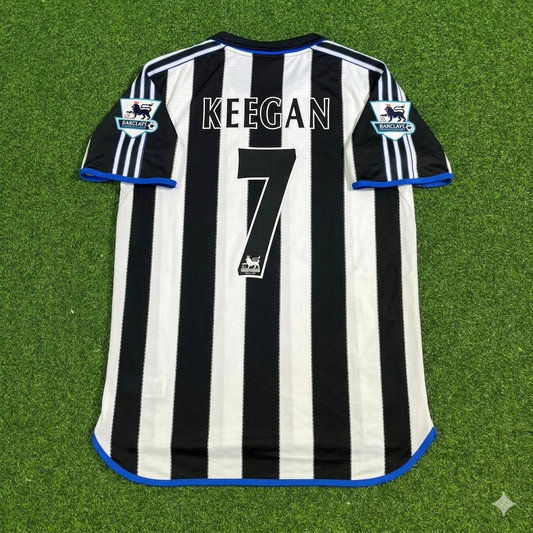 Kevin Keegan #7 Newcastle United Retro Football Jersey Kit