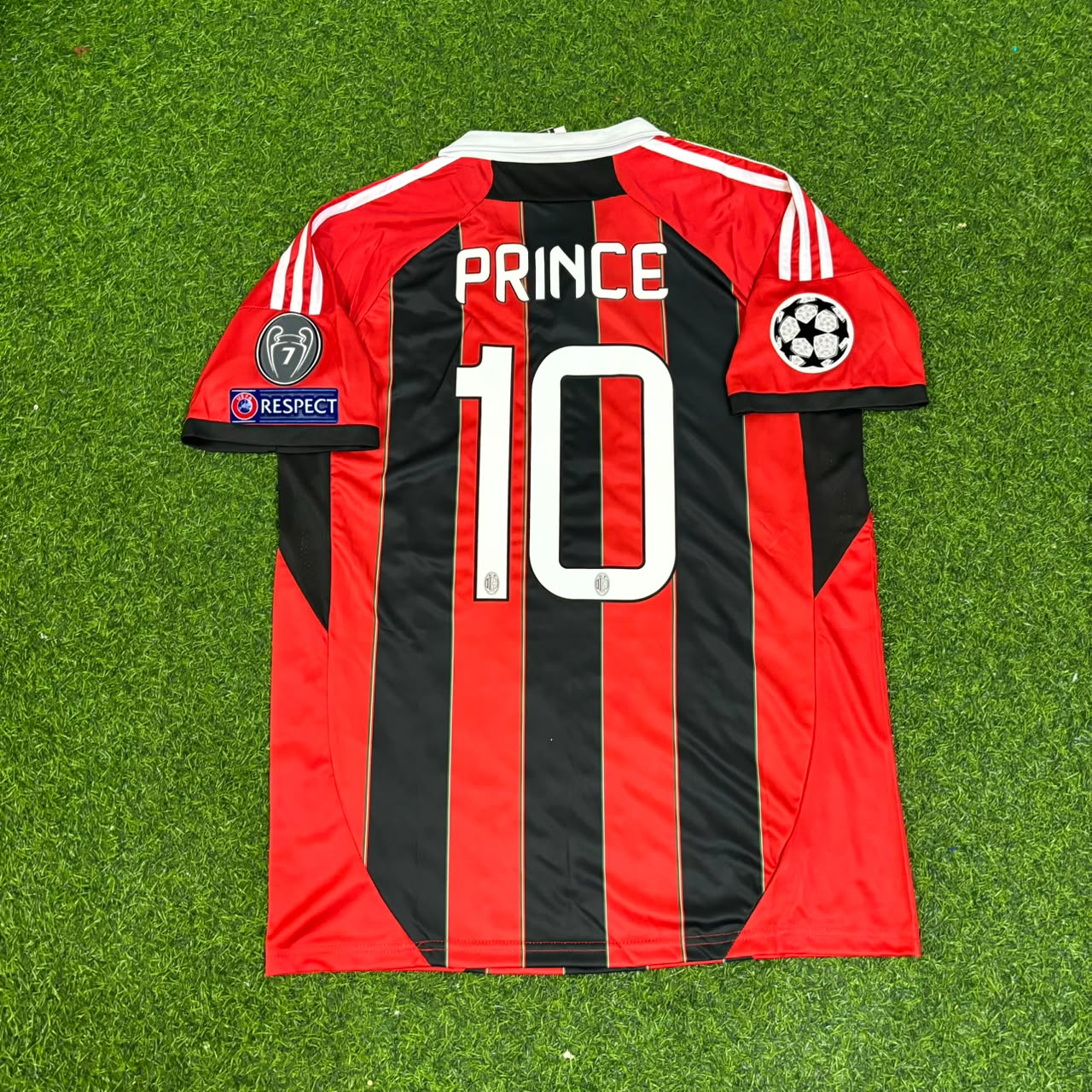 Kevin-Prince Boateng AC Milan 2012/13 Home Retro Football Jersey Kit
