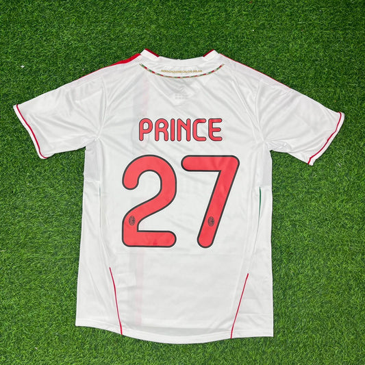 Kevin-Prince #70 Boateng Milan 2011-2012 White Away Retro Football Jersey Kit