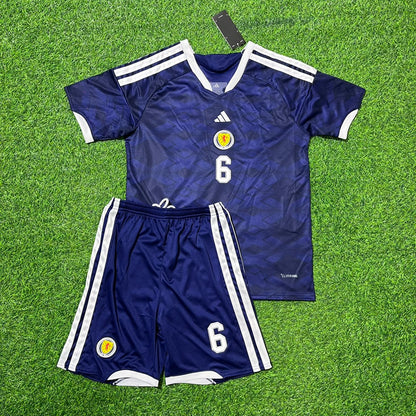 Scotland World Cup 2026 Kieran Tierney Kids Football Jersey Kit