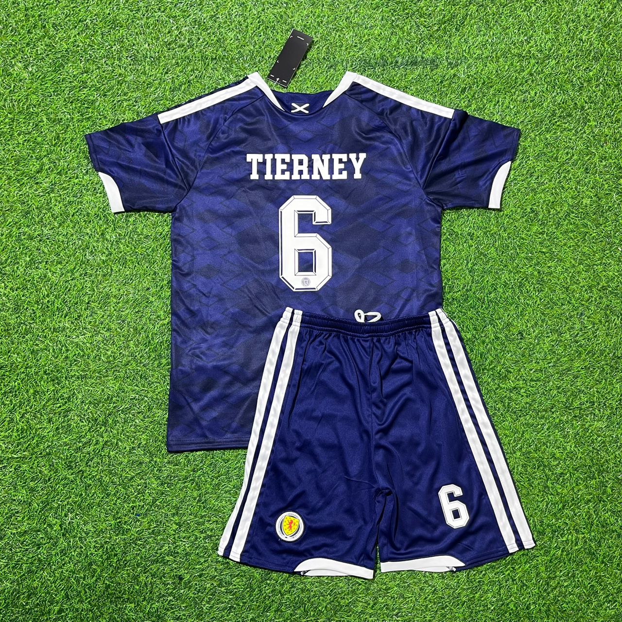 Scotland World Cup 2026 Kieran Tierney Kids Football Jersey Kit