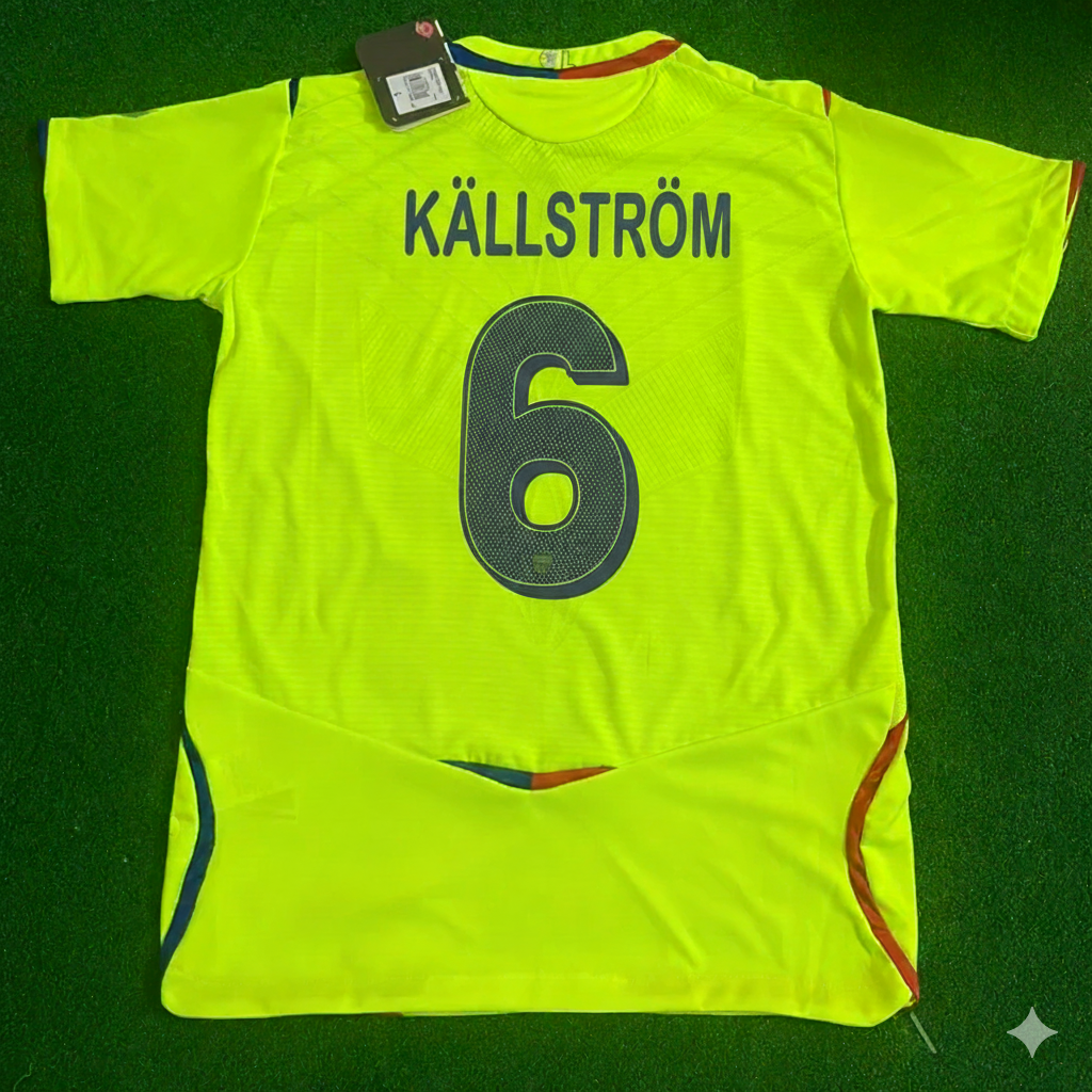 Kim Källström 6 Olympique Lyon 2008 2009 Third Football Jersey Kit