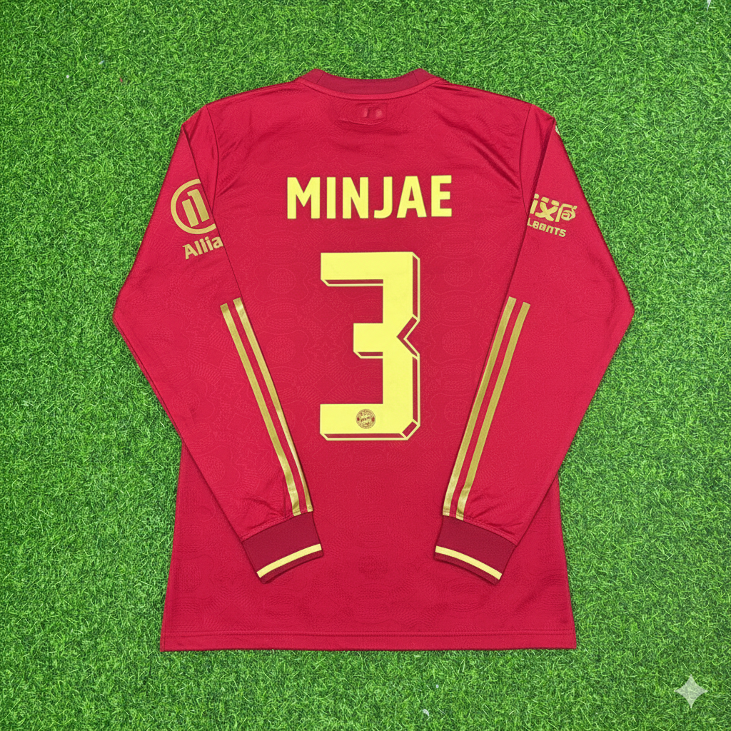 Kim Min-Jae 3- Bayern München 125 Jahre Spezial-Edition Fußballtrikot Paradise Edition