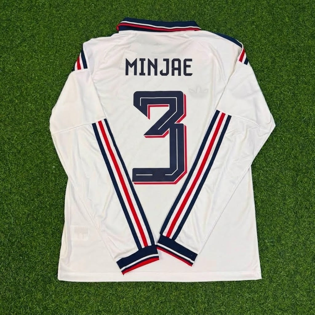 Bayern Munich 2027 Kim Min-Jae #3 Away Long Sleeve Football Jersey