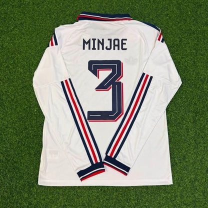 Bayern Munich 2027 Kim Min-Jae #3 Away Long Sleeve Football Jersey