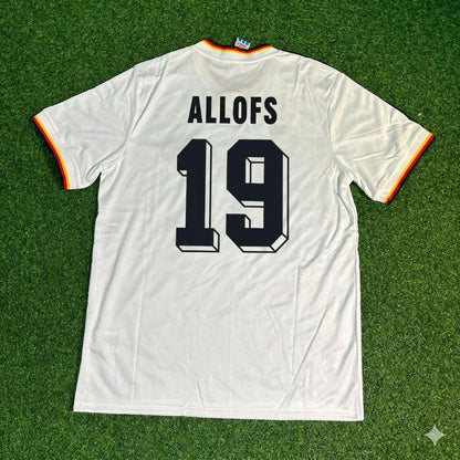 Klaus Allofs #19 Deutschland 1986 World Cup Retro Wein
