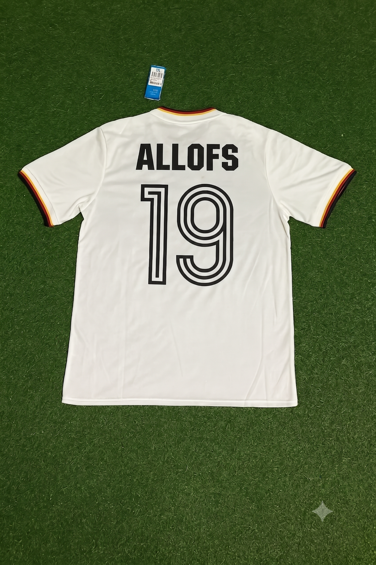 Germany World Cup 1986 Klaus Allofs Retro Football Jersey Kit