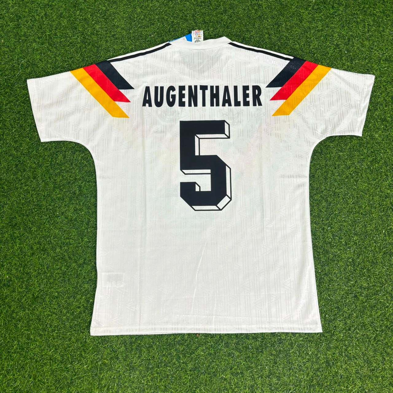 Klaus Augenthaler Deutschland WM 1990 Germany Retro Fußballtrikot Jersey