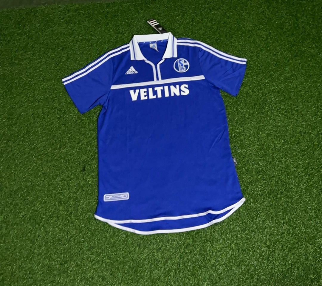 Klaus Fischer Schalke 04 Retro Fußballtrikot Kit Jersey