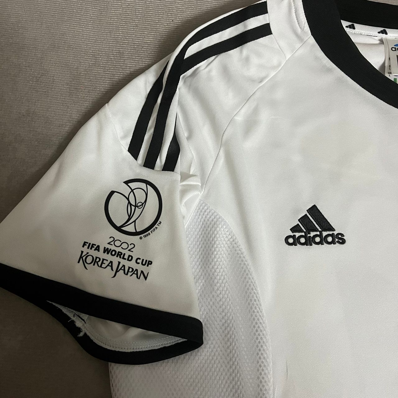 Germany World Cup 2002 Christoph Metzelder Deutschland Japan Korea White Retro Football Jersey