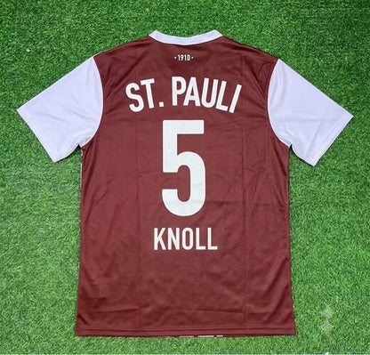 Marvin Knoll FC St. Pauli Auswärts Special Retro Football Jersey