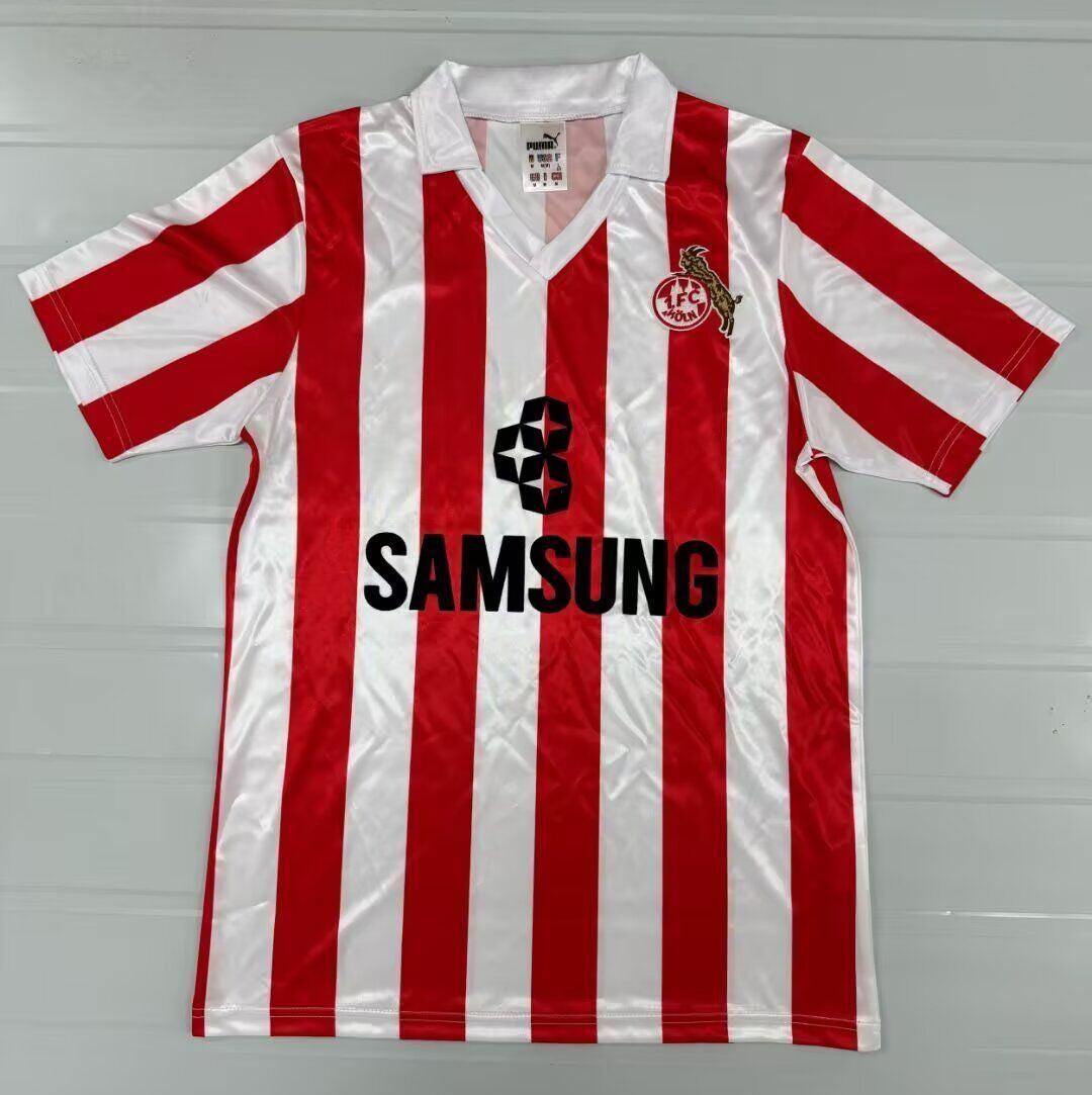 FC Köln 1988/89 Saison Heim Retro