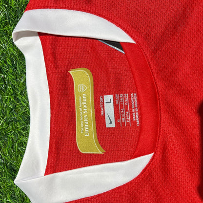 Alexander Hleb #13 Arsenal 2006 2007 Home Long Sleeve Retro Football Jersey