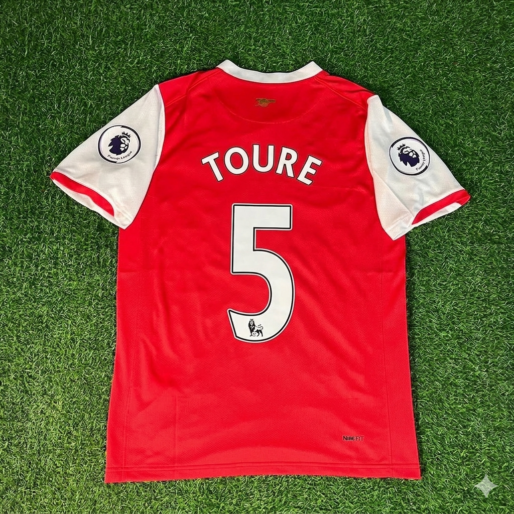 Kolo Toure Arsenal Retro Football Jersey
