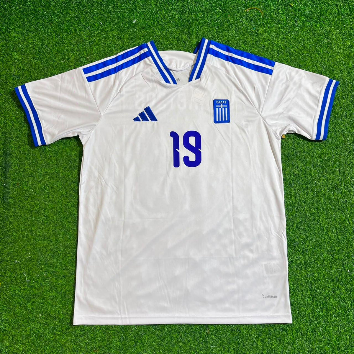 Konstantinos Karetsas Greece 2026 White Football Jersey Paradise Edition
