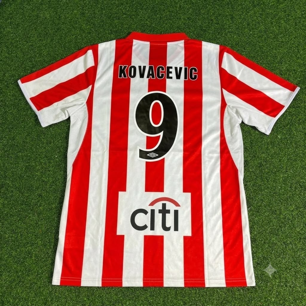 Darko Kovacevic Olympiacos Special Retro Home Football Jersey