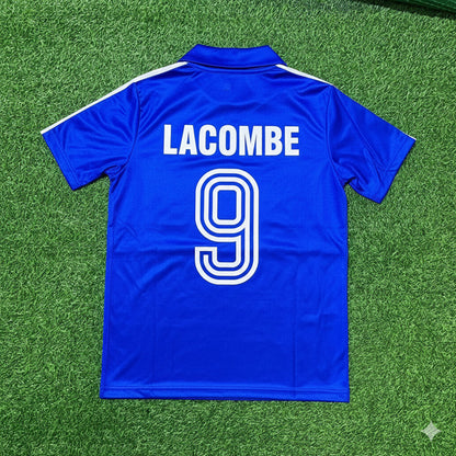 France World Cup 1982 Bernard Lacombe Retro Football Jersey Retro