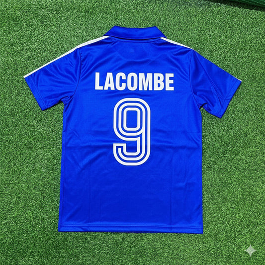 France World Cup 1982 Bernard Lacombe Retro Football Jersey Retro