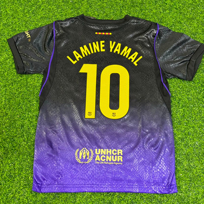 Lamine Yamal #10 Barcelona Away Football Jersey