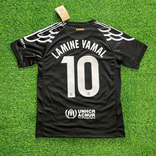 Lamine Yamal Barcelona 2026 Black #10 Football Jersey