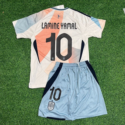 Lamine Yamal Spain 2025 Football Jersey Kit