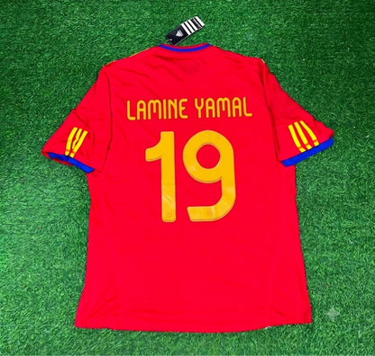 Lamine Yamal Spain Commemorative Retro Football Jersey Kit