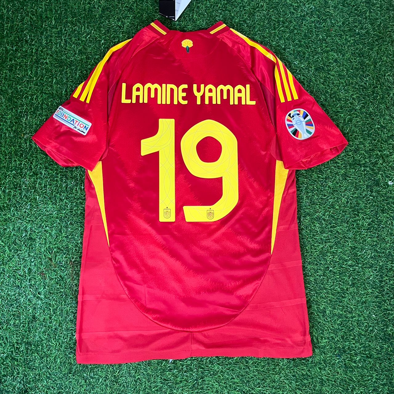 Spain Lamine Yamal Jersey Trikot Soccer Kit