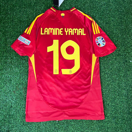 Spain Lamine Yamal Jersey Trikot Soccer Kit