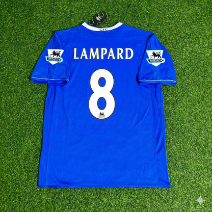 Frank Lampard Chelsea 2003 2005 Season Home Navy Blue Retro Football Jersey