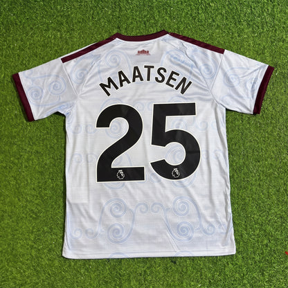 Ian Maatsen #25 Aston Villa 2026/2027 New Season Third Football Jersey