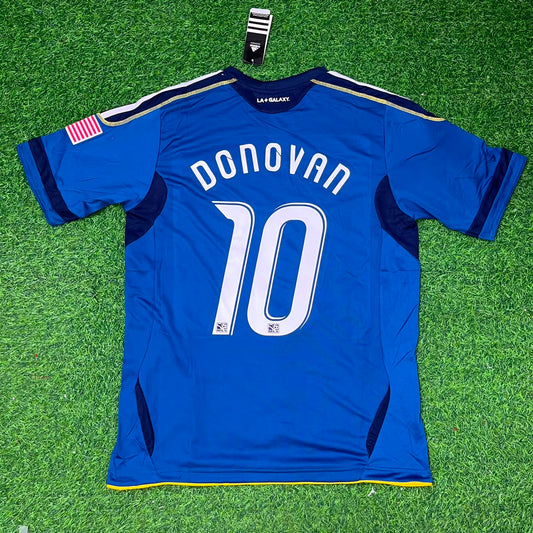Landon Donovan LA Galaxy 11/12 Season Away Retro Blue Football Jersey