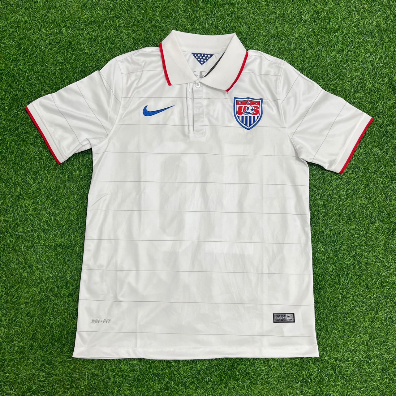 USA USMNT World Cup 2014 Cristian Pulisic White Football Jersey Kit