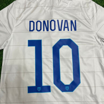 USA USMNT World Cup 2014 Landon Donovan White Football Jersey Kit