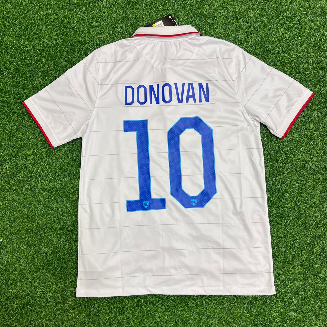 USA USMNT World Cup 2014 Landon Donovan White Football Jersey Kit