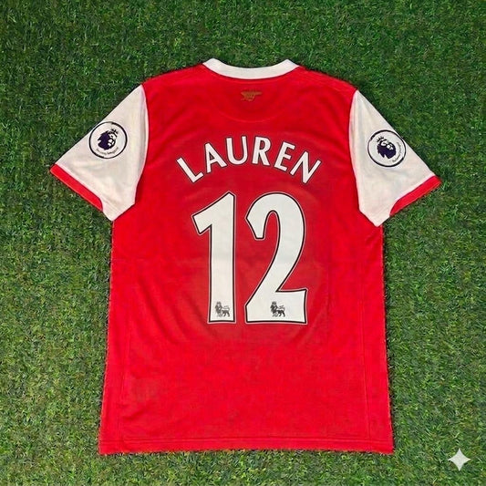 Lauren Etame Mayer #12 Arsenal 2006/2008 Season Retro Football Jersey
