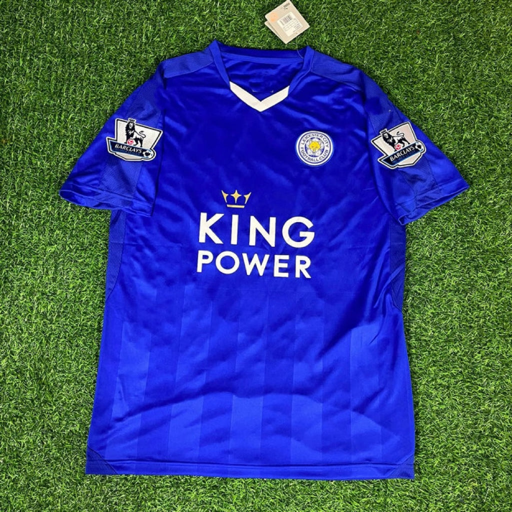 Leicester City 2015/16 Premier League Retro Football Jersey Kit