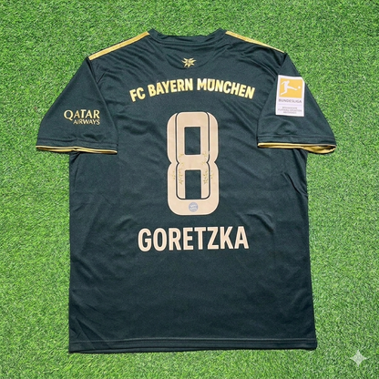 Leon Goretzka #8 Bayern Munich 2021 2022 Oktoberfest Special Edition Football Jersey