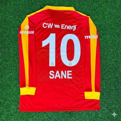 Leroy Sane Galatasaray Legendary Retro Vintage Long Sleeve Football Jersey Kit