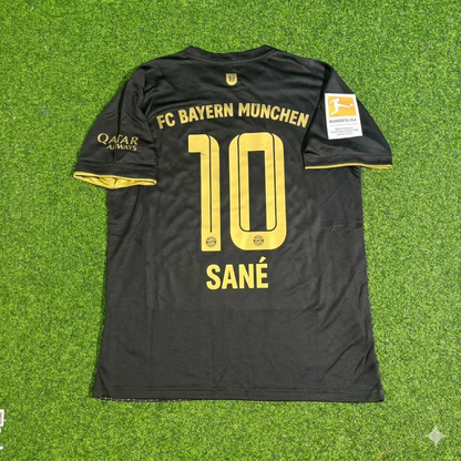 Leroy Sane Bayern Munich 2021-2022 Away Football Jersey Kit